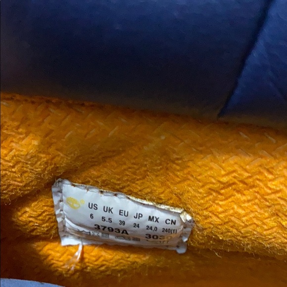 Real Navy Blue Timberlands - Picture 5 of 5